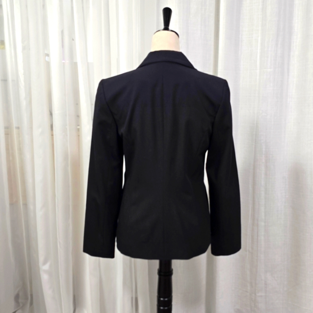Apostrophe Black Womens Blazer Size 6 Office Siren Corpcore Business Professiona - Picture 3 of 13